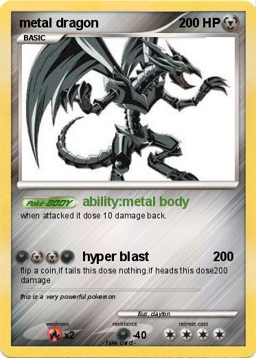 Pokemon metal dragon