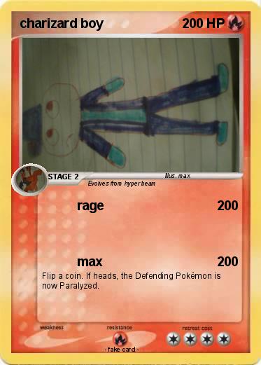 Pokemon charizard boy