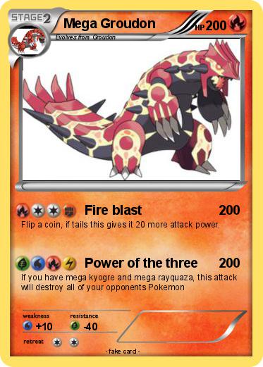 Pokemon Mega Groudon