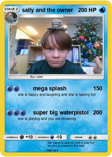 Pokemon sally and the owner
