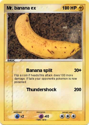 Pokemon Mr. banana ex