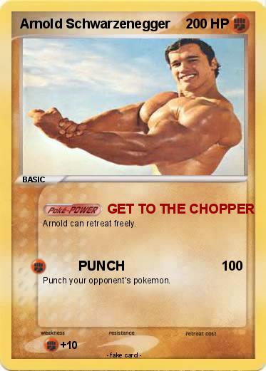 Pokemon Arnold Schwarzenegger
