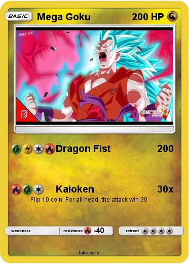 Pokemon Mega Goku