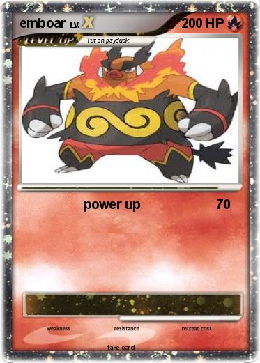 Pokemon emboar