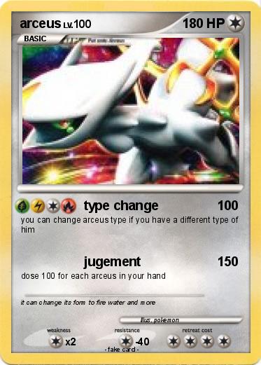 Pokemon arceus