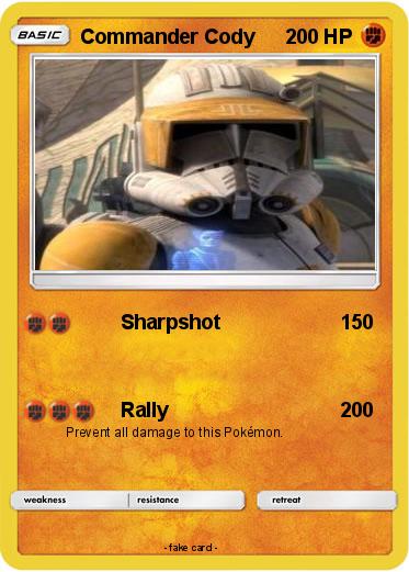 Pokemon Commander Cody