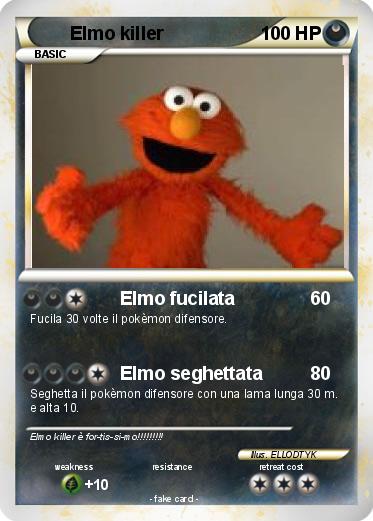 Pokemon Elmo killer