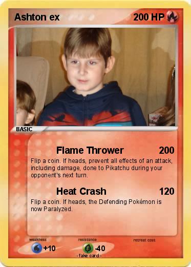 Pokemon Ashton ex