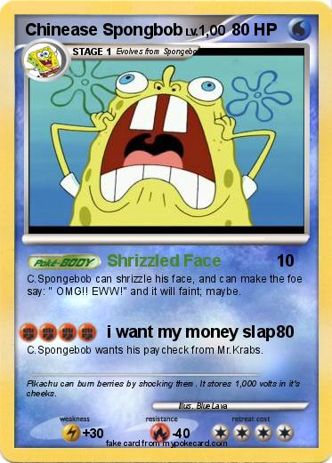 Pokemon Chinease Spongbob