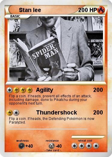 Pokemon Stan lee