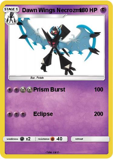Pokemon Dawn Wings Necrozma