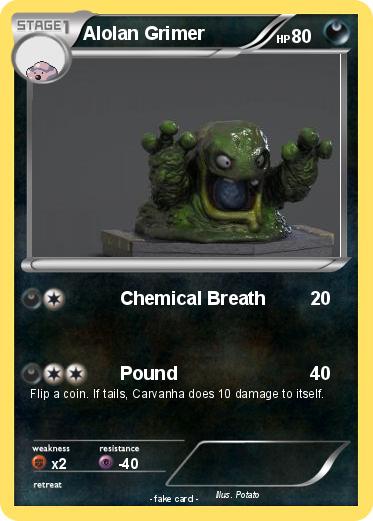 Pokemon Alolan Grimer