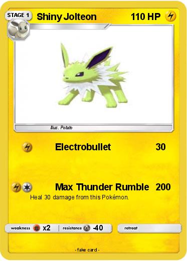 Pokemon Shiny Jolteon