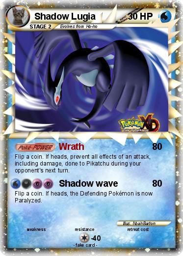Pokemon Shadow Lugia