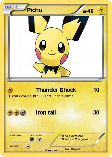 Pokemon Pichu