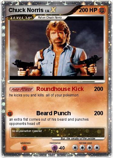 Pokemon Chuck Norris