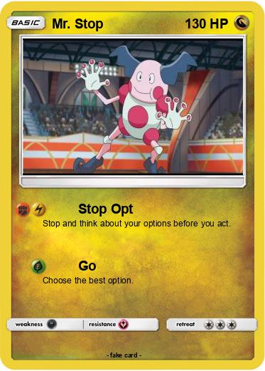 Pokemon Mr. Stop