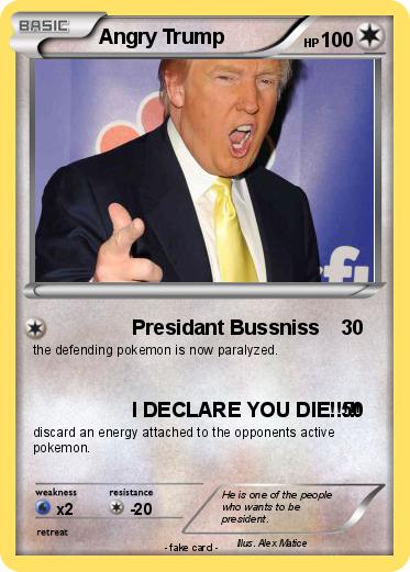 Pokemon Angry Trump