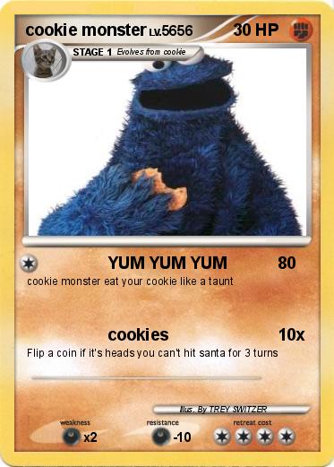 Pokemon cookie monster