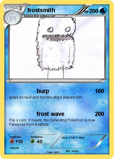 Pokemon frostsmith