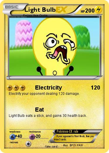 Pokemon Light Bulb