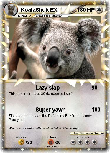 Pokemon KoalaShuk EX