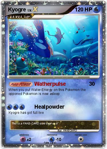 Pokemon Kyogre