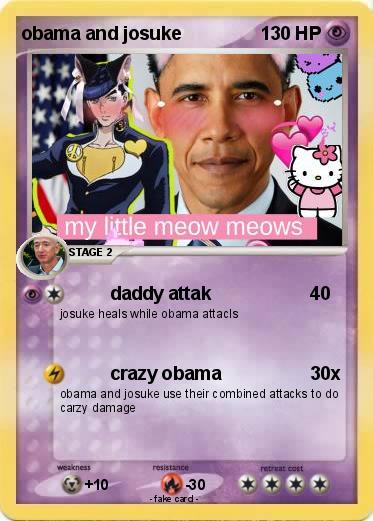 Pokemon obama and josuke