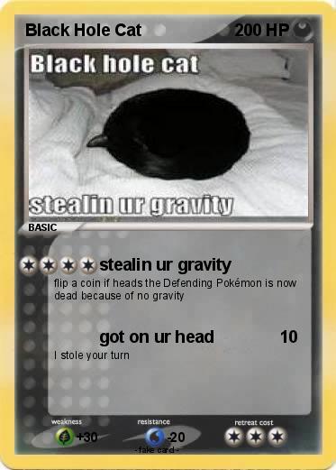 Pokemon Black Hole Cat