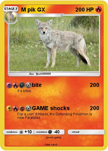 Pokemon M pik GX