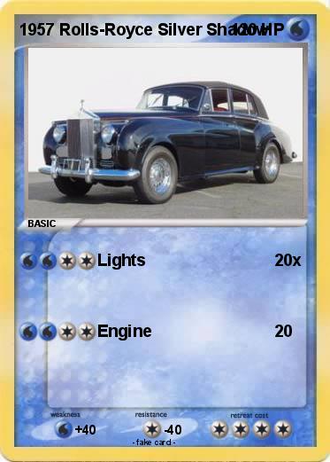 Pokemon 1957 Rolls-Royce Silver Shadow