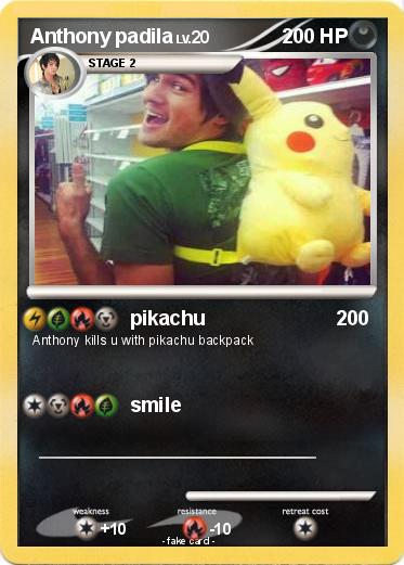 Pokemon Anthony padila