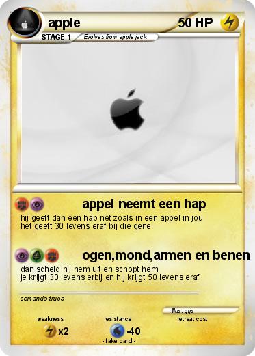 Pokemon apple