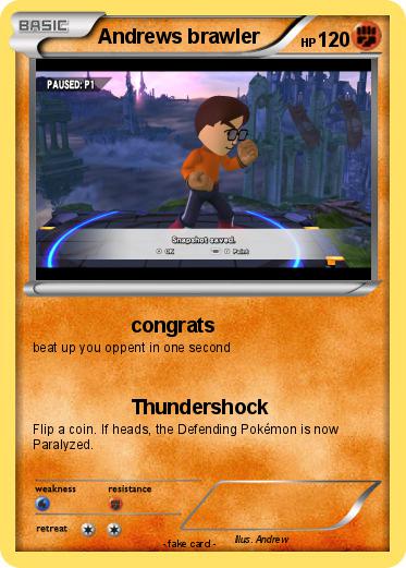 Pokemon Andrews brawler