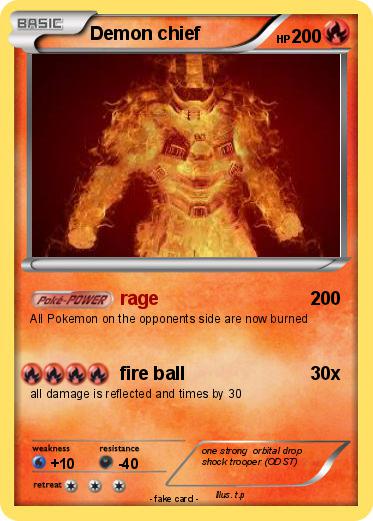Pokemon Demon chief