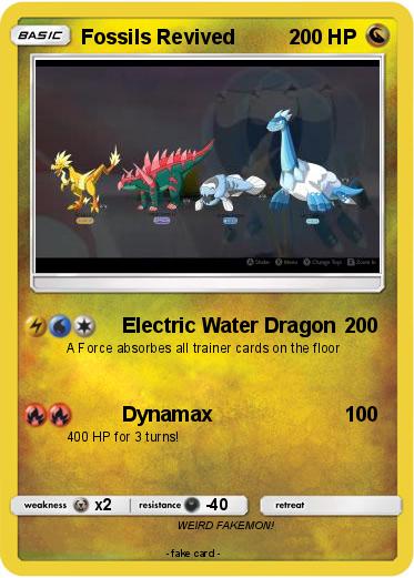 Pokemon Fossils Revived