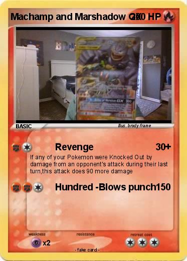 Pokemon Machamp and Marshadow GX