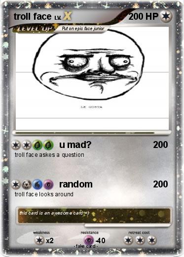 Pokemon troll face