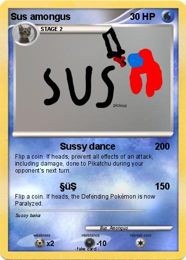 Pokemon Sus amongus