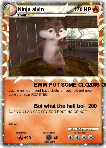 Pokemon Ninja alvin