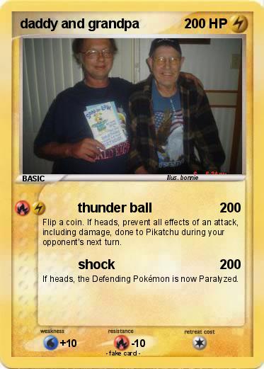 Pokemon daddy and grandpa