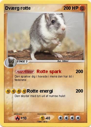 Pokemon Dværg rotte