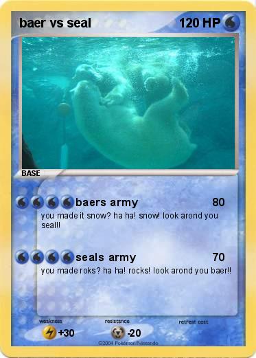 Pokemon baer vs seal