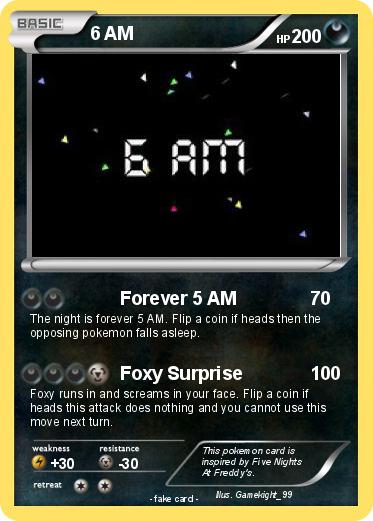 Pokemon 6 AM