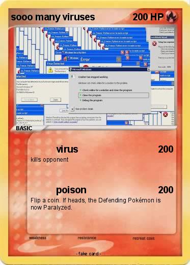 Pokemon sooo many viruses