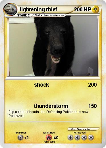 Pokemon lightening thief