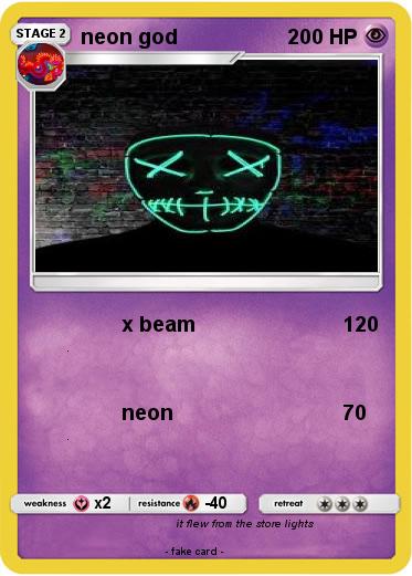 Pokemon neon god