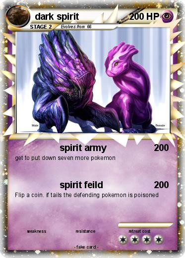 Pokemon dark spirit