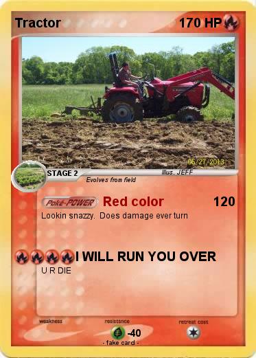 Pokemon Tractor