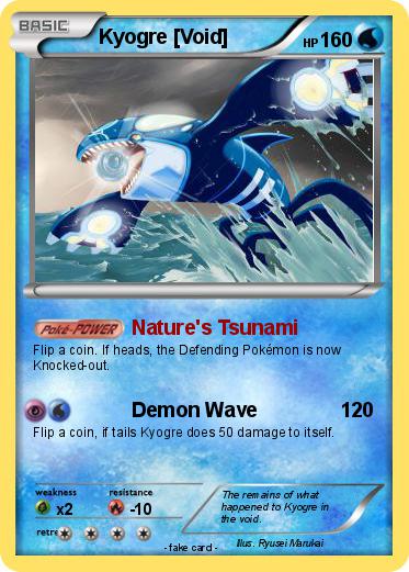 Pokemon Kyogre [Void]
